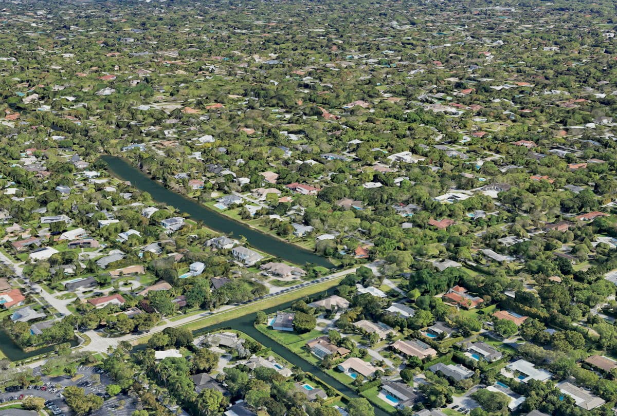 skyview of PINECREST